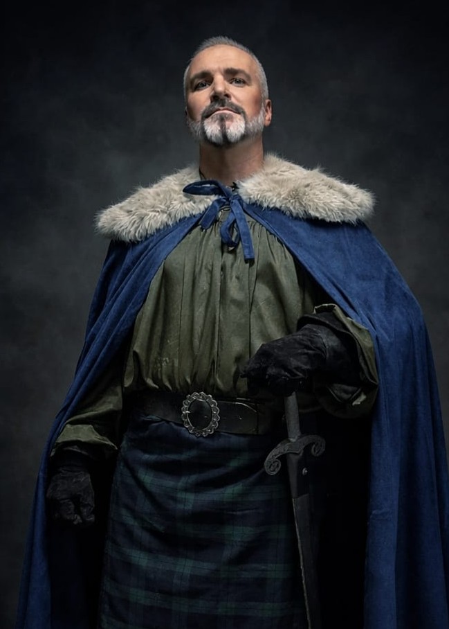 Manuel Mas caracterizado como Lord Enrico Ashton en Lucia di Lammermoor